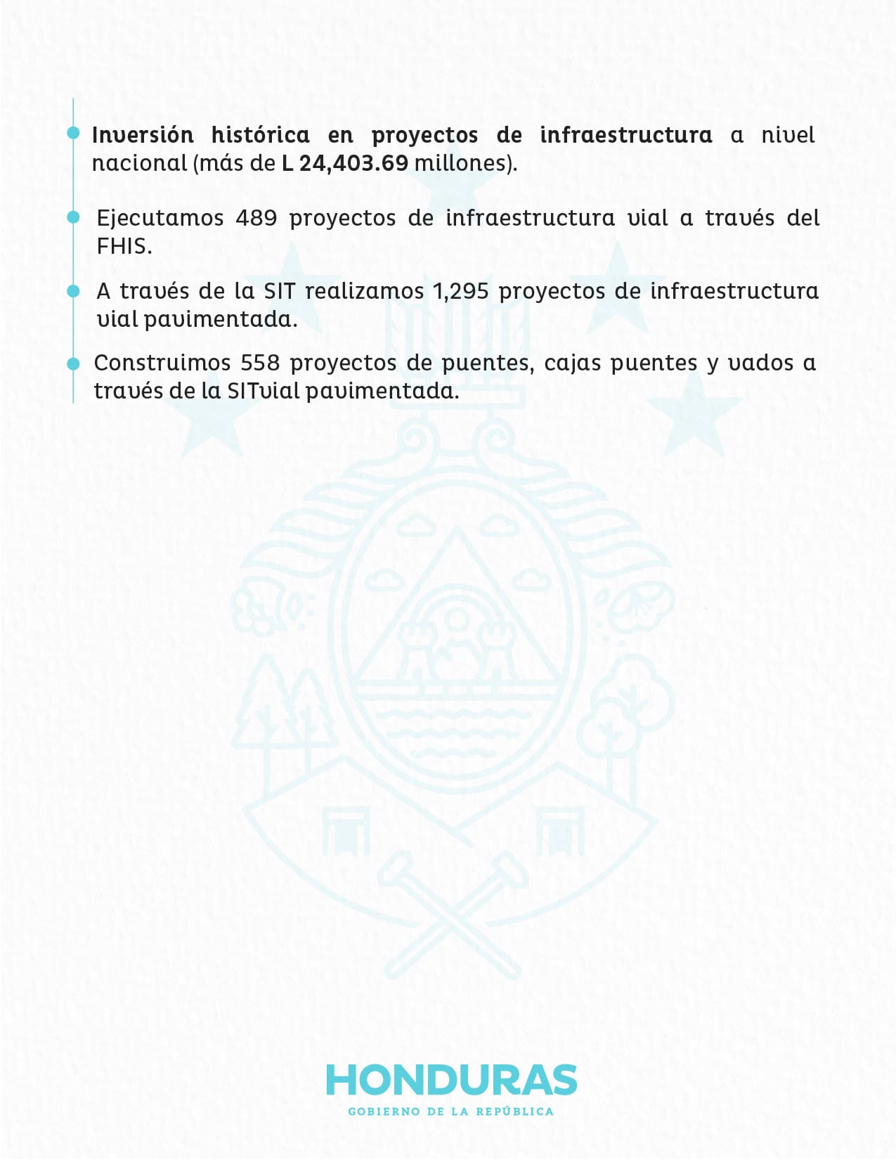 Logros 2022-2024 del Gobierno del Socialismo Democrático en Infraestructura